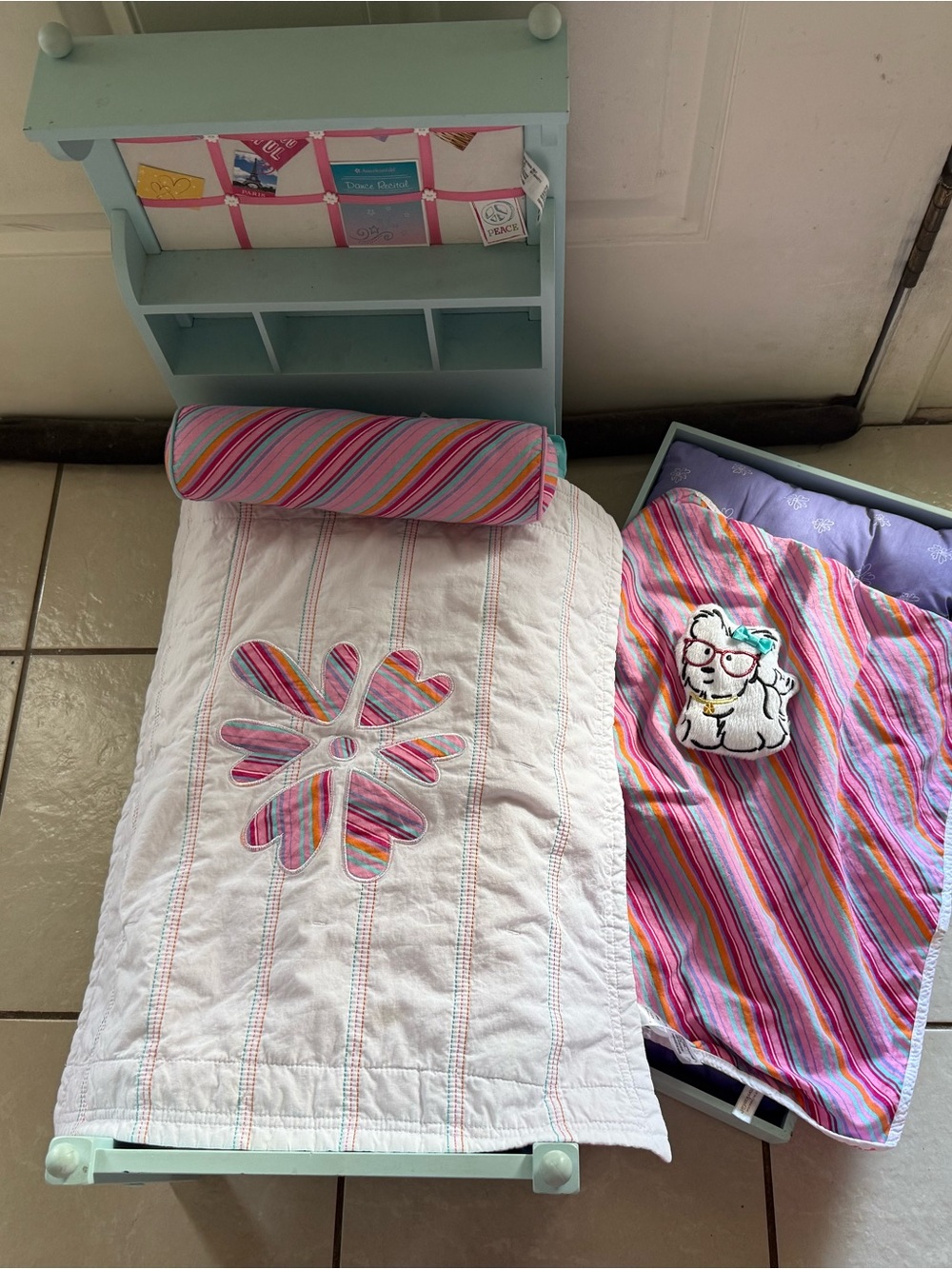 American Girl Trundle Bed Set